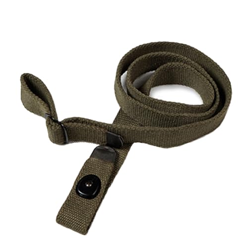 WW2 M1 Karabiner Sling Outdoor Kampfausrüstung OD-3 Gürtel Artikel Replik WWII US Baumwolle Canvas Gurtband, Grün , Einheitsgröße von CDJBHW