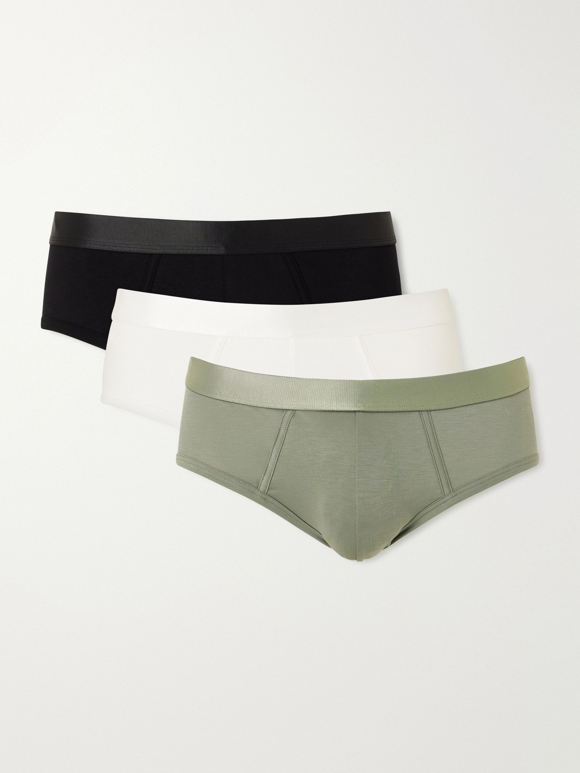 CDLP - Three-Pack Stretch-Lyocell Briefs - Men - Multi - XL von CDLP