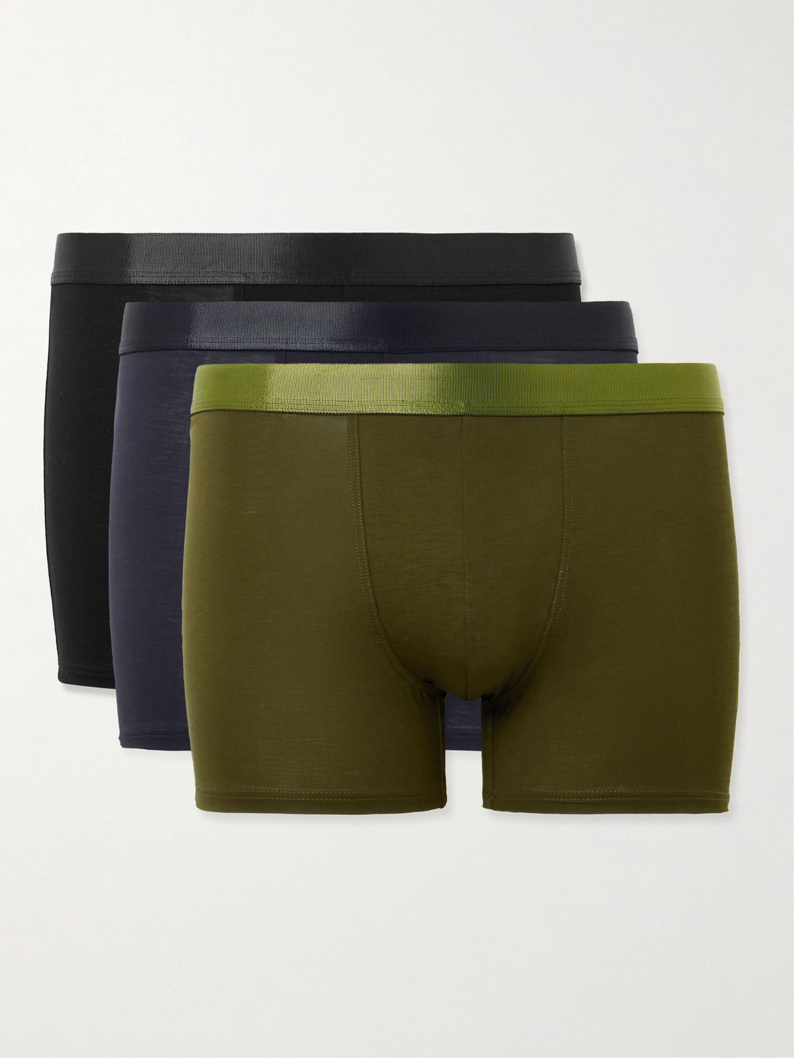 CDLP - Three-Pack Stretch-TENCEL™ Lyocell Boxer Briefs - Men - Multi - S von CDLP