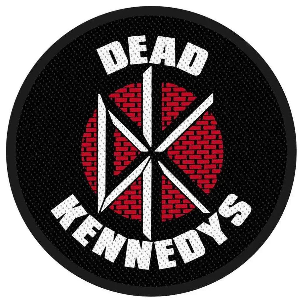 Dead Kennedys Patch Rund  · DK Logo (Ø 9cm) von CDMerch