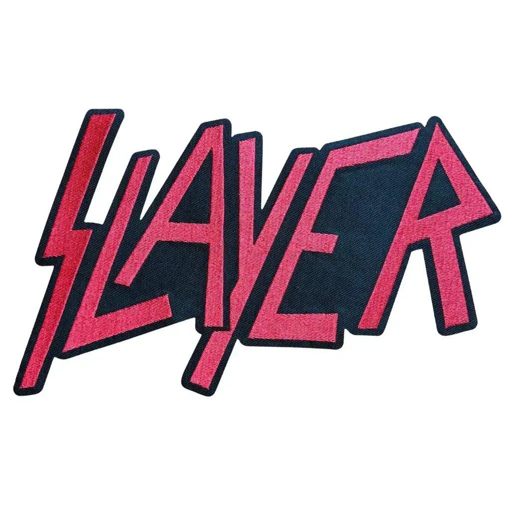 Slayer Backpatch Rückenaufnäher · Text Logo Aufnäher (28cm x 16cm) von CDMerch