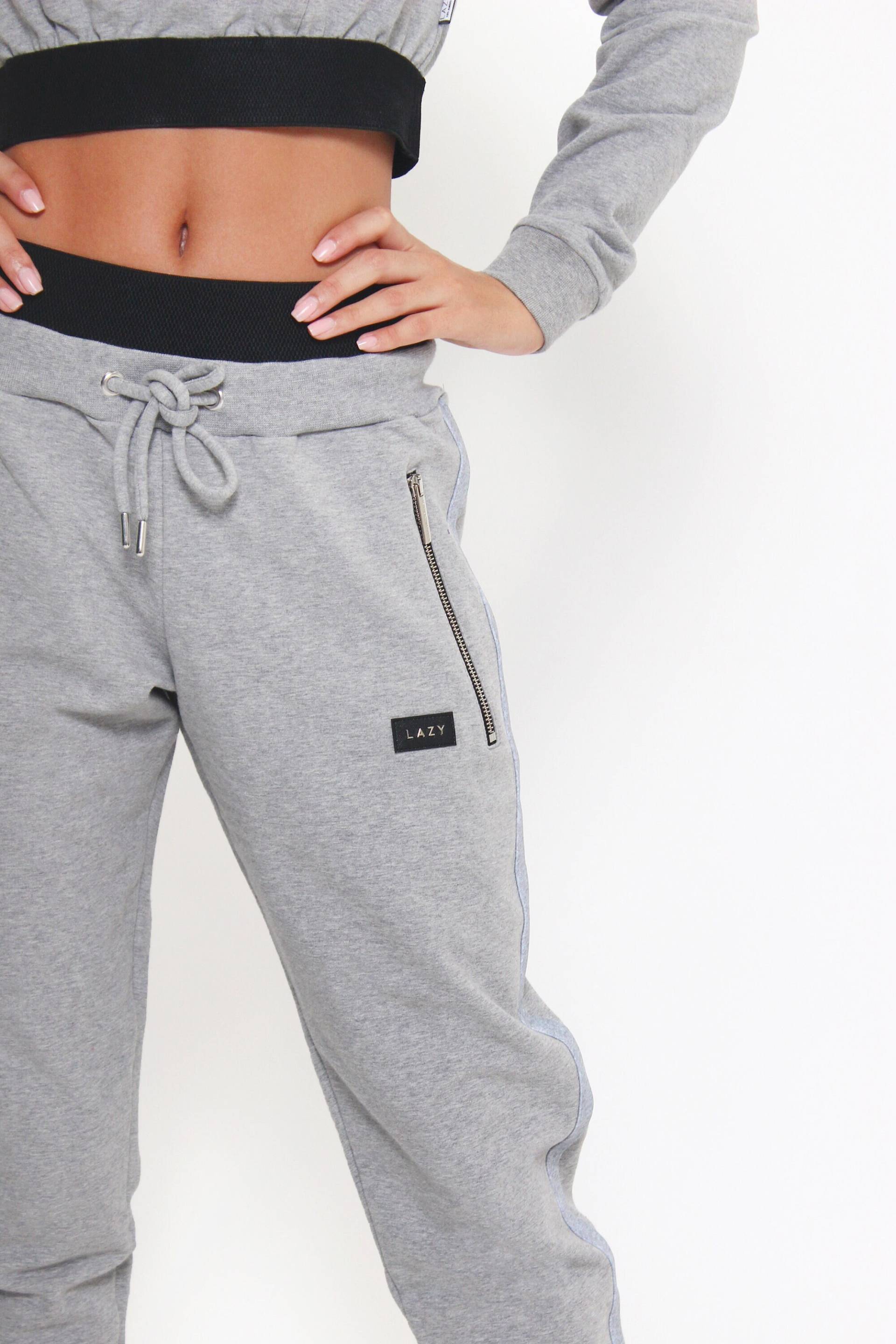 Cd Faulenzer Grau Jogginghose | Frauen-Jogger Gemütlicher Sweatsuit von CDstudioCo