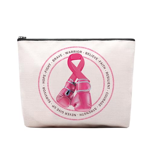 CEASQVAA Brustkrebs-Geschenke für Frauen, Brustkrebs-Überlebende, Geschenke für Frauen, Brustkrebs-Bewusstseinszubehör, Geschenktüten, Genesungsgeschenke für Frauen, Make-up-Kosmetiktasche, Boxen CEASQVAA Brustkrebs-Geschenke für Frauen, Brustkrebs-Überlebende, Geschenke für Frauen, Brustkrebs-Bewusstseinszubehör, Geschenktüten, Genesungsgeschenke für Frauen, Make-up-Kosmetiktasche, Boxen von CEASQVAA