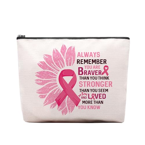 CEASQVAA Brustkrebs-Geschenke für Frauen, Brustkrebs-Überlebende, Geschenke für Frauen, Brustkrebs-Bewusstseinszubehör, Geschenktüten, Genesungsgeschenke für Frauen, Make-up-Kosmetiktasche, CEASQVAA Brustkrebs-Geschenke für Frauen, Brustkrebs-Überlebende, Geschenke für Frauen, Brustkrebs-Bewusstseinszubehör, Geschenktüten, Genesungsgeschenke für Frauen, Make-up-Kosmetiktasche, von CEASQVAA