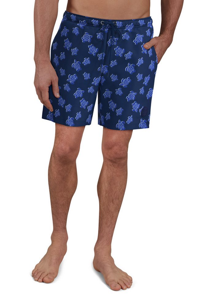 CECEBA Badehose CECEBA Herren Badehose blau bedruckt (1-St) von CECEBA