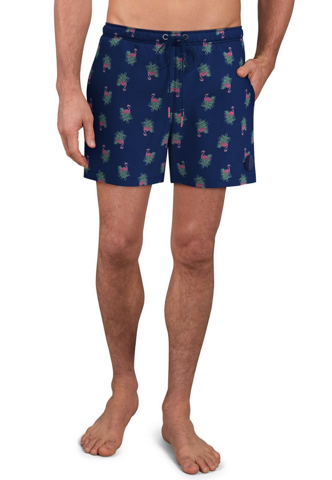 CECEBA Badehose CECEBA Herren Badehose blau bedruckt (1-St) von CECEBA