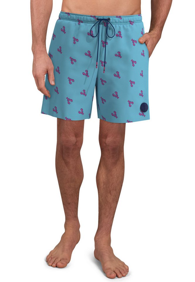 CECEBA Badehose CECEBA Herren Badehose blau bedruckt (1-St) von CECEBA
