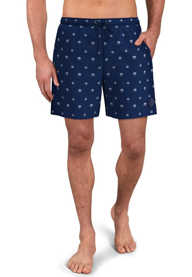 CECEBA Badehose CECEBA Herren Badehose blau minimal (1-St) von CECEBA