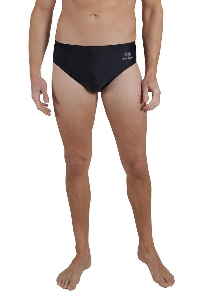CECEBA Badehose CECEBA Herren Badeslip schwarz uni (1-St) von CECEBA