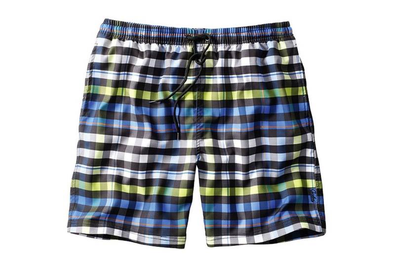 CECEBA Badeshorts Authentic Beachwear (1-St) Herren Badeboxer halblang mit Netz-Innenslip, schnelltrocknend von CECEBA