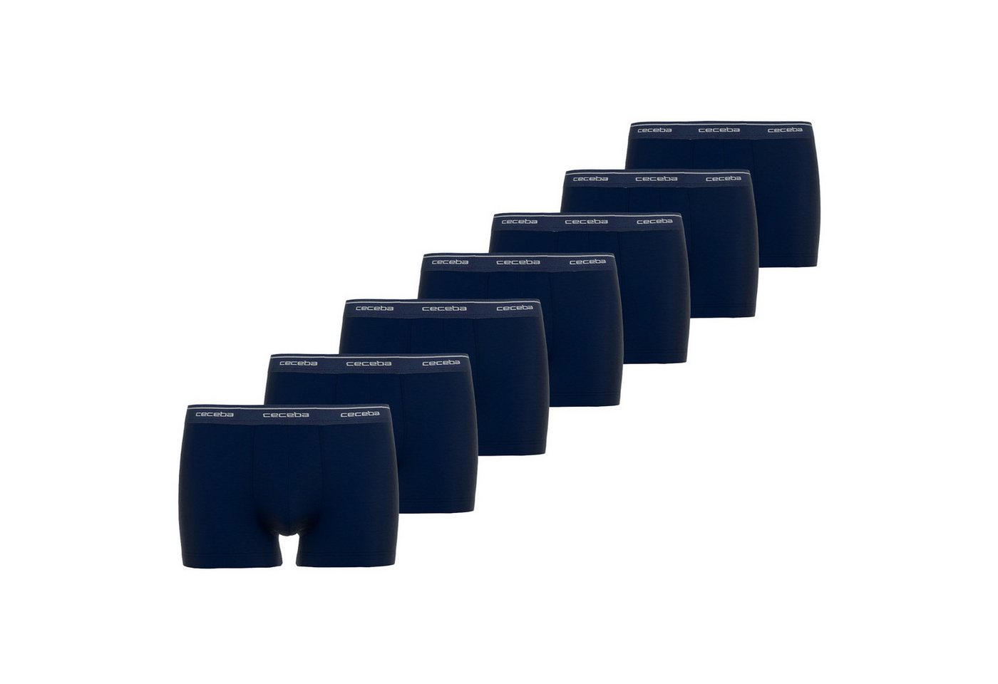 CECEBA Boxer Herren Boxershort 7er Pack Baumwollmischung (Packung, 7er Pack) von CECEBA