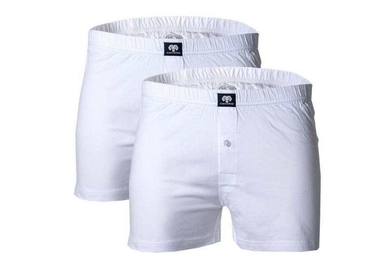 CECEBA Boxer Herren Boxershort 2er Pack Baumwolle Shorts (Packung, 2er Pack) von CECEBA