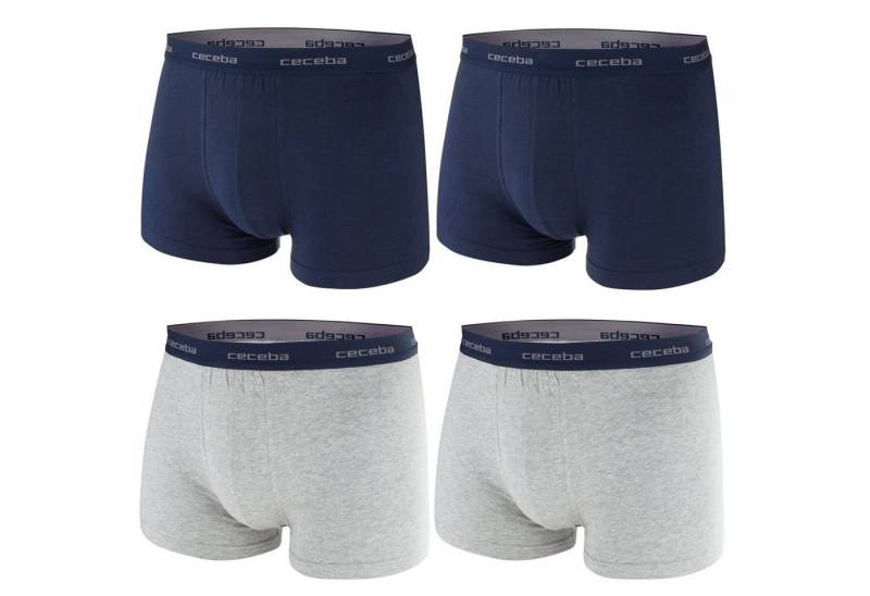 CECEBA Boxershorts Monza (4-St) ohne Eingriff, X-Lastic, im 4er Pack von CECEBA