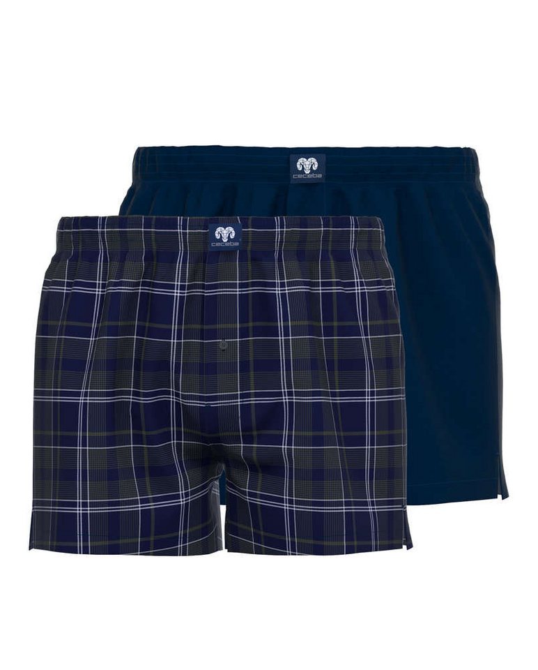 CECEBA Boxershorts 10199 Canadian (4er Vorteilspack) Einknopf-Eingriff von CECEBA