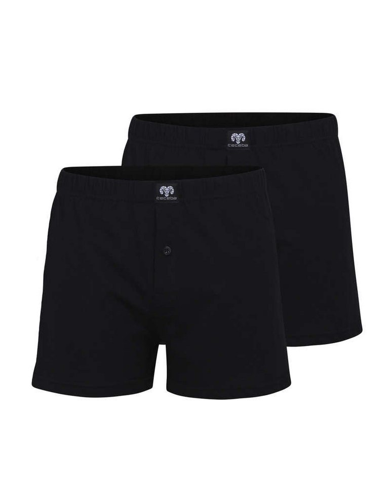 CECEBA Boxershorts 2675 (4er Vorteilspack) - in reiner natürlicher Baumwoll-Qualität von CECEBA