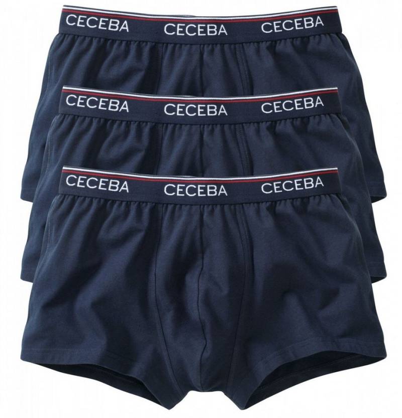 CECEBA Boxershorts 3 er Pack CECEBA Herren Boxershorts Hipster Pant Shorts Boxer Farbwahl (1-St) von CECEBA