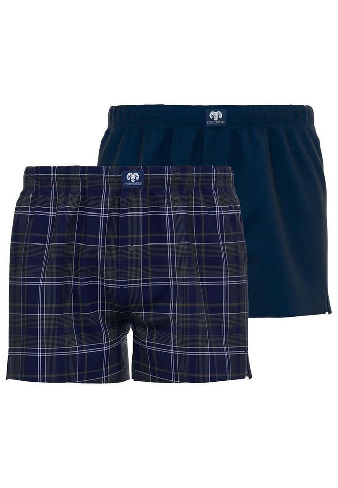 CECEBA Boxershorts Canadian (2-St) atmungsaktiv und hautfreundlich, aus Bio-Baumwolle im 2er Pack von CECEBA