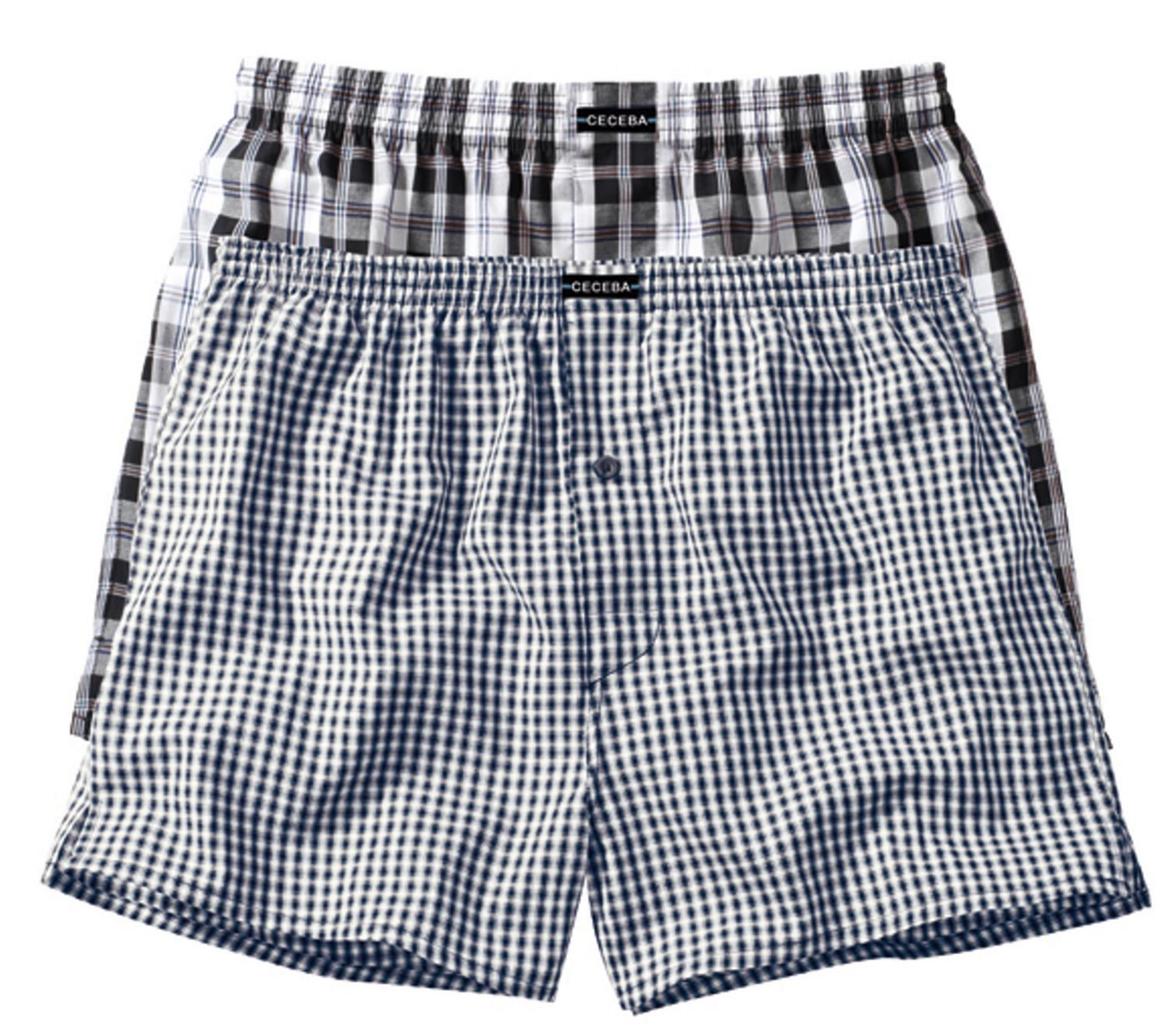 CECEBA Boxershorts Doppelpack Herren Boxershorts (2-St) Baumwolle von CECEBA