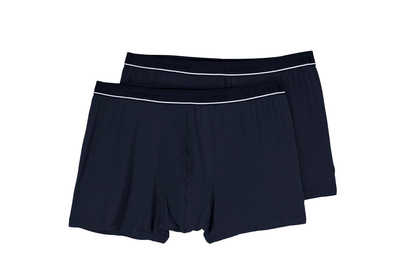 CECEBA Boxershorts Ceceba Bambus Pants 2er-Pack Übergröße dunkelblau (Spar-Pack, 2-St., 2er-Pack) von CECEBA