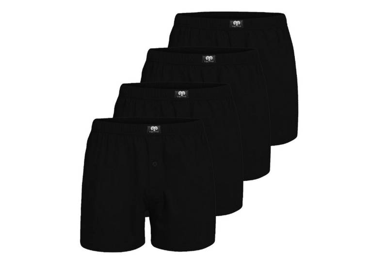 CECEBA Boxershorts Herren (4-St) mit einem Eingriff mit Knopfleiste von CECEBA