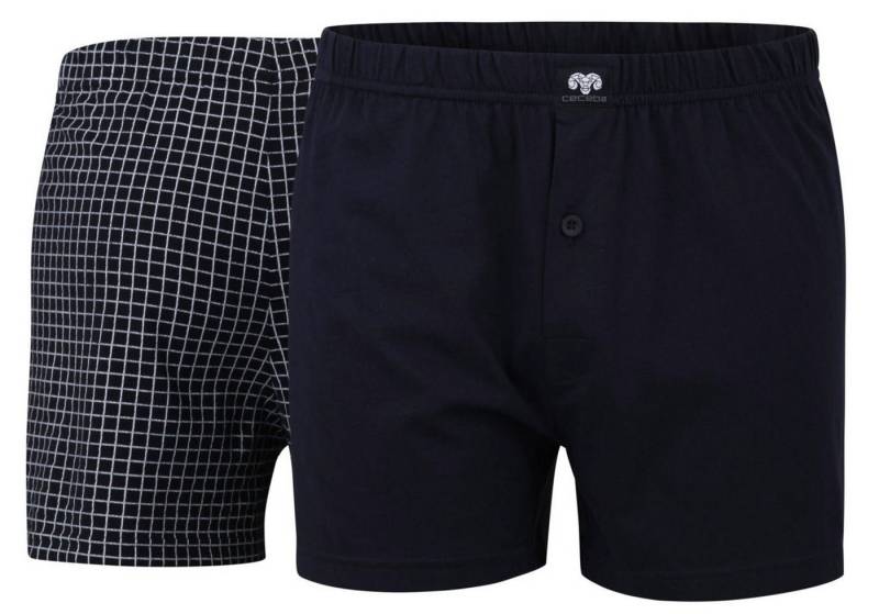 CECEBA Boxershorts Herren Boxer Short Doppelpack (2-St) Doppelpack auch in großen Größen von CECEBA