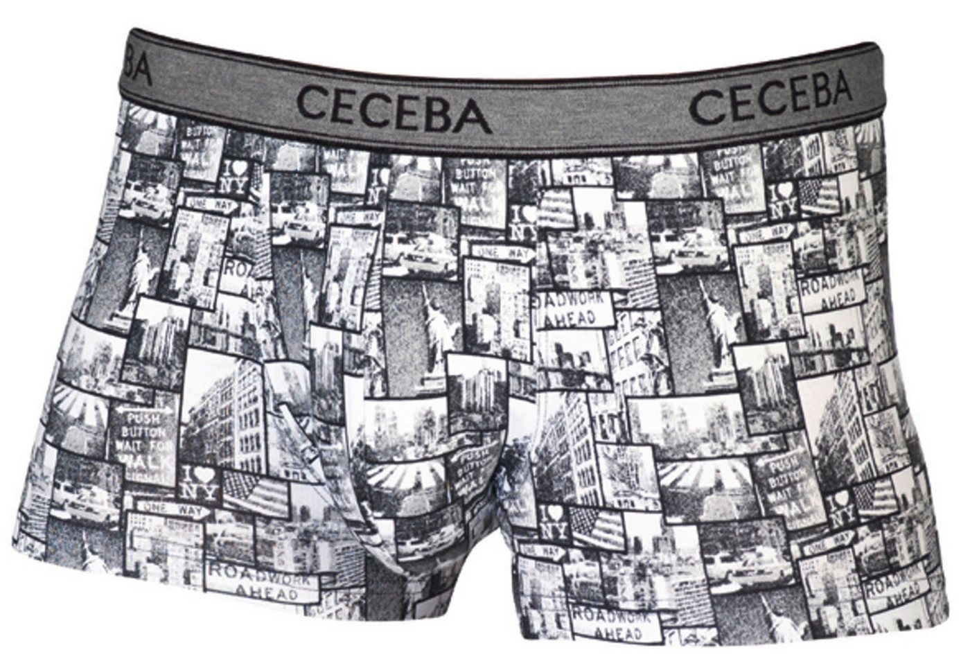 CECEBA Boxershorts Herren Boxershorts (1-St) Modisches Design von CECEBA