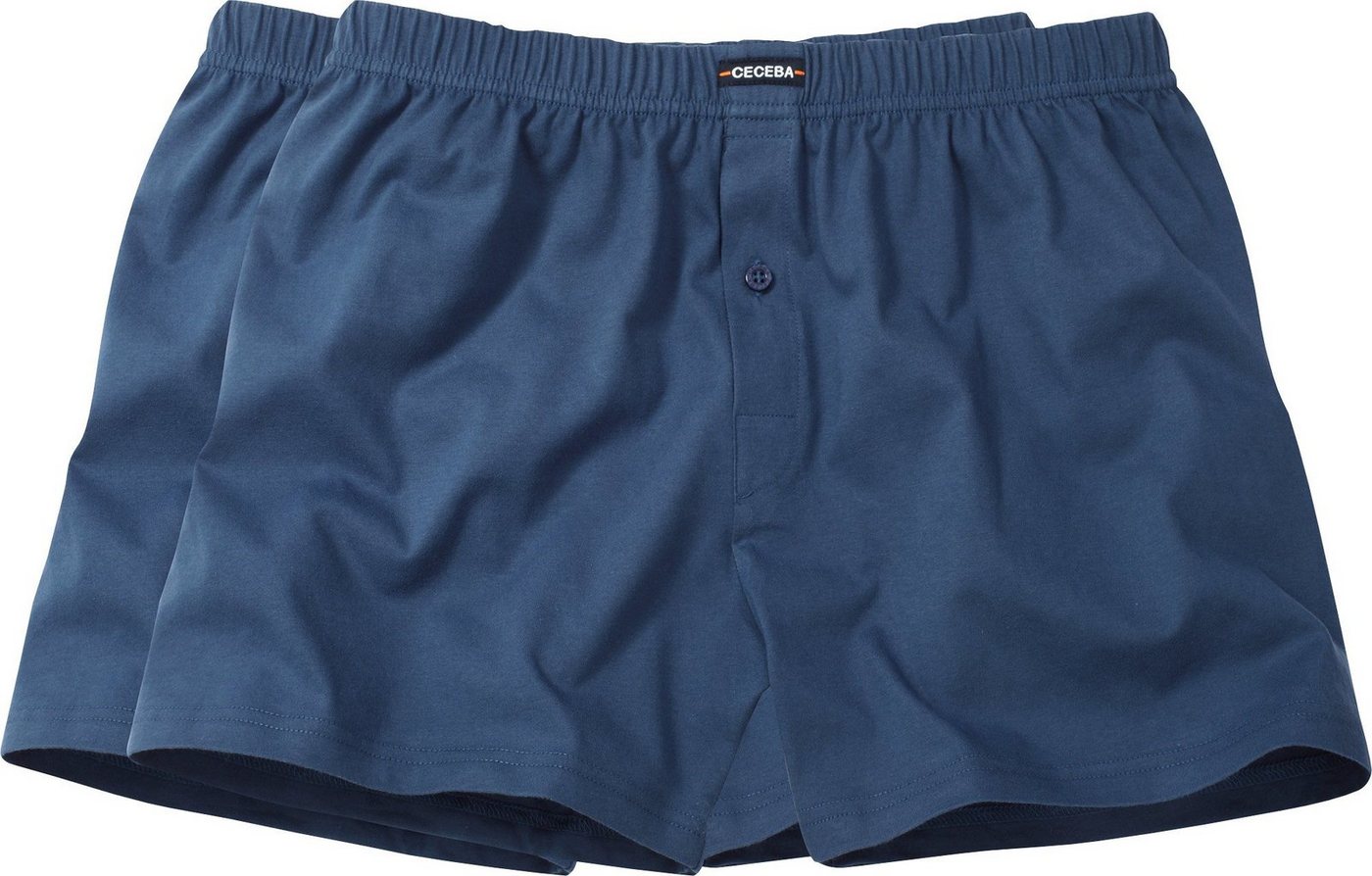 CECEBA Boxershorts Bio Herren-Boxershorts 2er-Pack Single-Jersey Uni CECEBA Boxershorts Bio Herren-Boxershorts 2er-Pack Single-Jersey Uni von CECEBA
