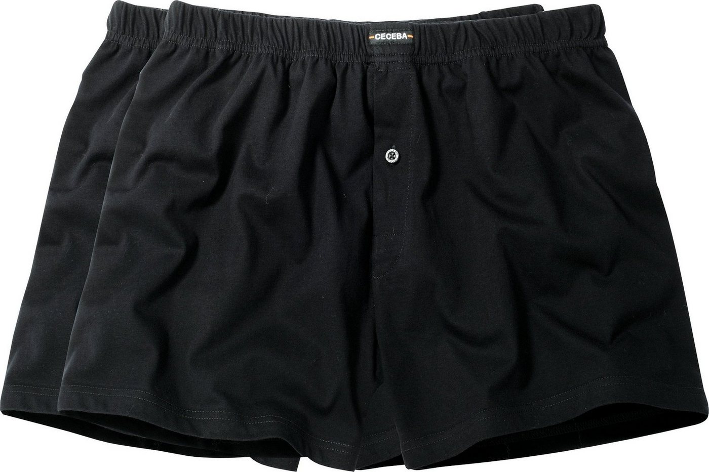 CECEBA Boxershorts Bio Herren-Boxershorts 2er-Pack Single-Jersey Uni CECEBA Boxershorts Bio Herren-Boxershorts 2er-Pack Single-Jersey Uni von CECEBA