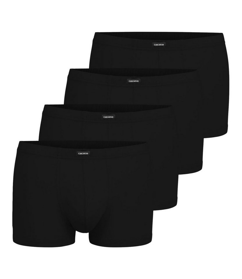 CECEBA Boxershorts enganliegende Trunks (4-St) von CECEBA