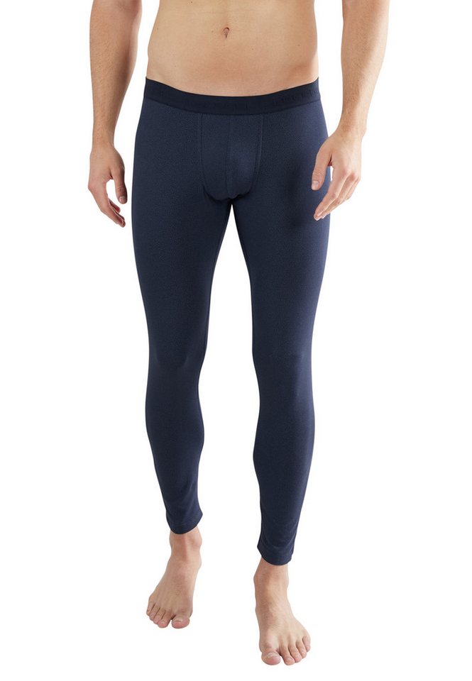 CECEBA Lange Unterhose CECEBA Herren lange Unterhose blau uni (1-St) von CECEBA