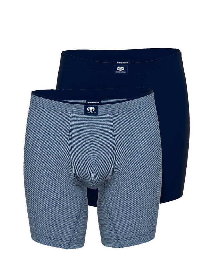 CECEBA Langer Boxer Ohio 10186 Radler (6er Vorteilspack) Single Jersey Qualität von CECEBA
