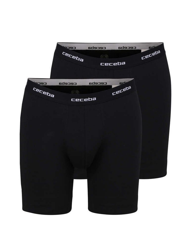 CECEBA Langer Boxer X-Lastic 10180 (4er Vorteilspack) beliebt atmungsaktiver Baumwoll-Mix von CECEBA