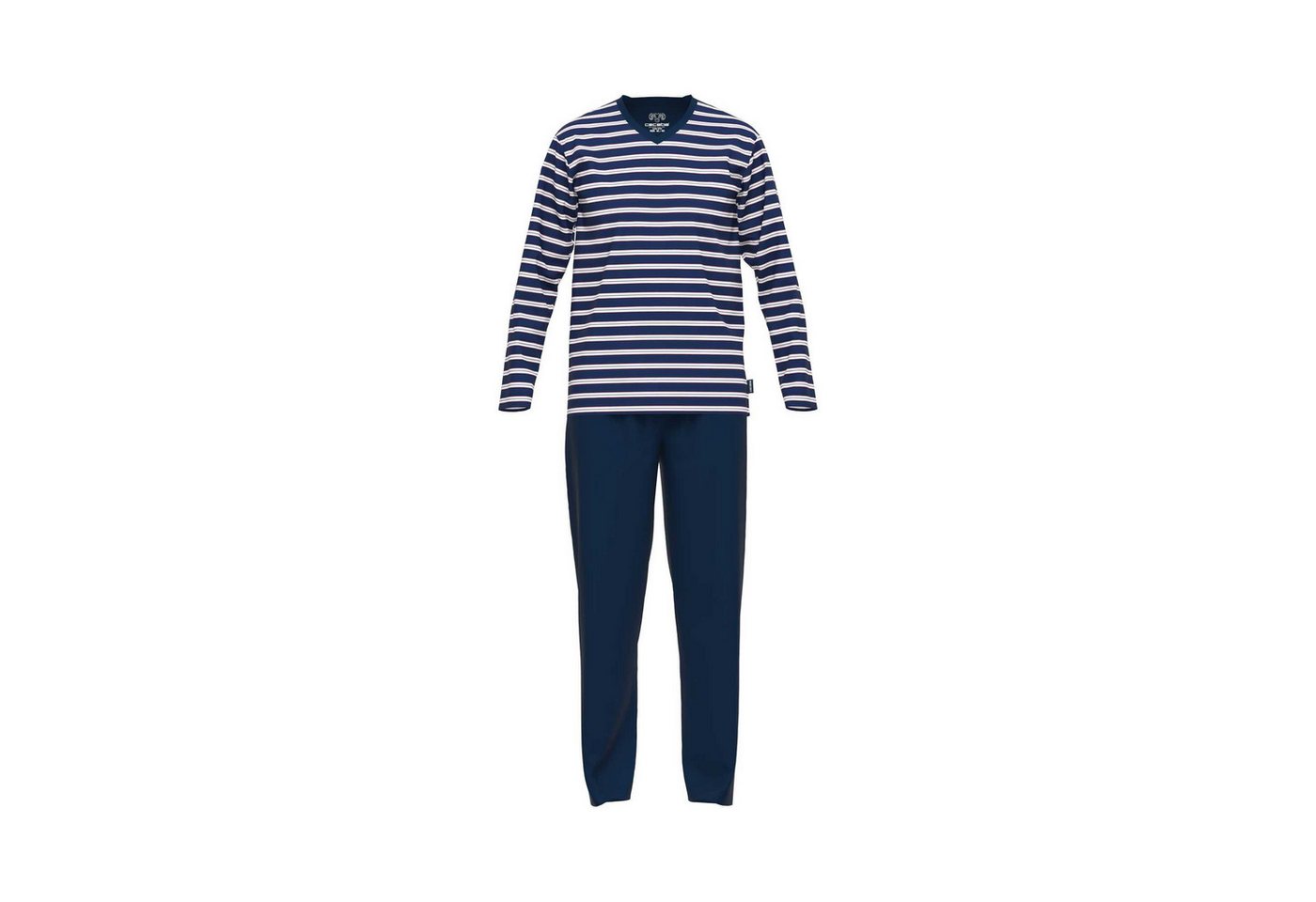 CECEBA Pyjama Herren Pyjama Baumwolle (2 tlg) von CECEBA