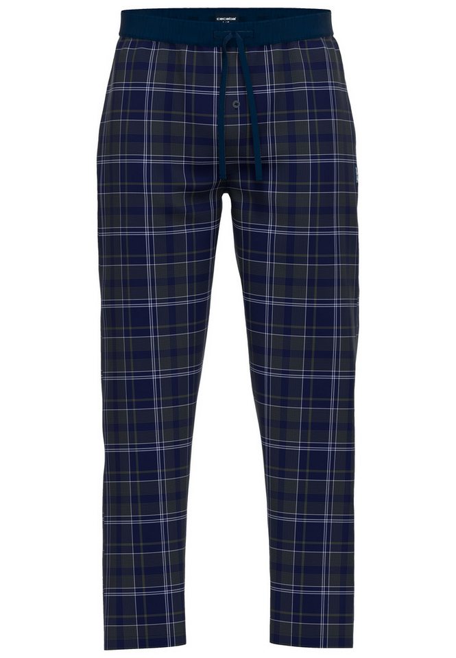 CECEBA Pyjamahose Canadian 31236 (Doppelpack) Popeline in Single-Jersey-Qualität von CECEBA