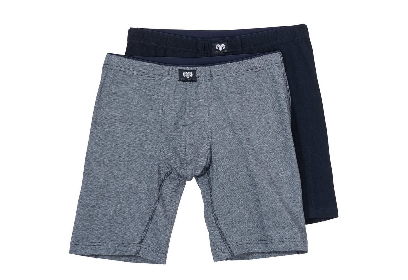 CECEBA Retro Pants Ceceba 2er-Pack Longpants Übergröße navy/geringelt CECEBA Retro Pants Ceceba 2er-Pack Longpants Übergröße navy/geringelt von CECEBA