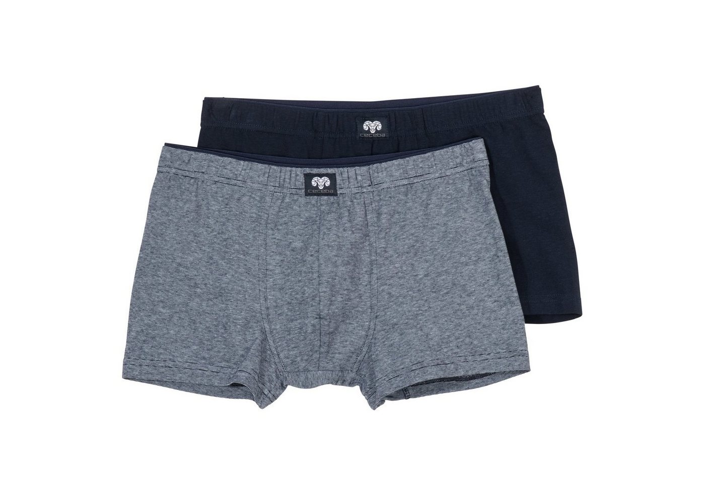 CECEBA Retro Pants Ceceba Übergrößen Pants 2er-Pack navy/geringelt CECEBA Retro Pants Ceceba Übergrößen Pants 2er-Pack navy/geringelt von CECEBA