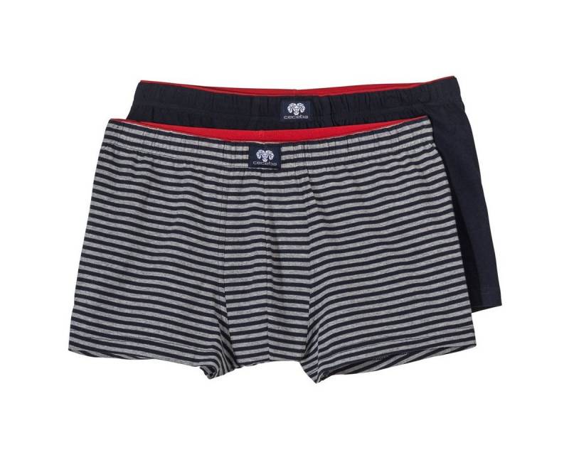 CECEBA Retro Pants Ceceba 2er-Pack Pants Übergröße navy/gestreift (Packung, 2-St., 2er-Pack) von CECEBA