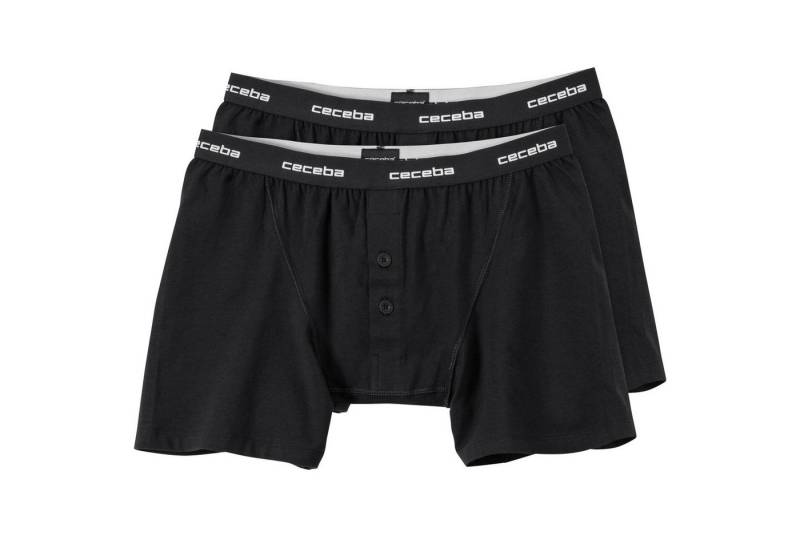 CECEBA Retro Pants Ceceba 2er-Pack Übergrößen Stretch-Pants schwarz (Spar-Pack, 2-St., 2er-Pack) von CECEBA