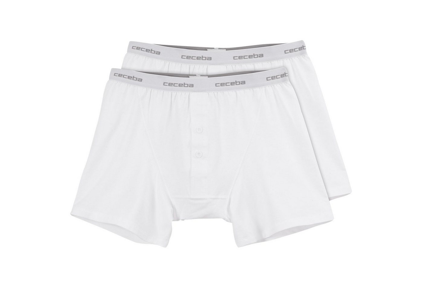 CECEBA Retro Pants Ceceba 2er-Pack Übergrößen Stretch-Pants weiß (Spar-Pack, 2-St., 2er-Pack) von CECEBA