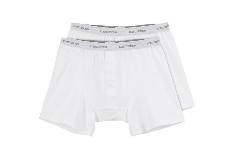 CECEBA Retro Pants Ceceba 2er-Pack Übergrößen Stretch-Pants weiß (Spar-Pack, 2-St., 2er-Pack) von CECEBA