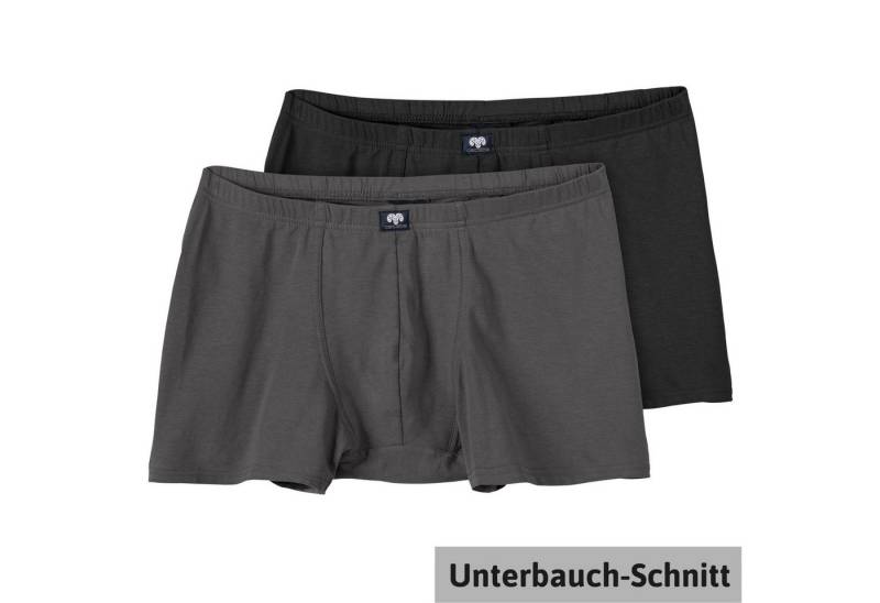 CECEBA Retro Pants Ceceba 2er-Pack Unterbauch-Pants XXL grau/schwarz (Spar-Pack, 2-St., 2er-Pack) von CECEBA