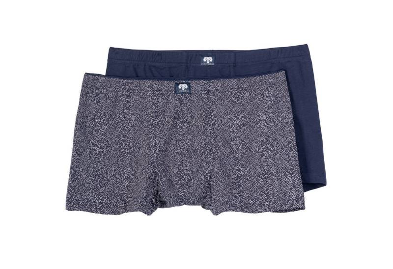 CECEBA Retro Pants Ceceba 2er-Pack Pants dunkelblau/gemustert Übergröße (Spar-Pack, 2-St., 2er-Pack) von CECEBA