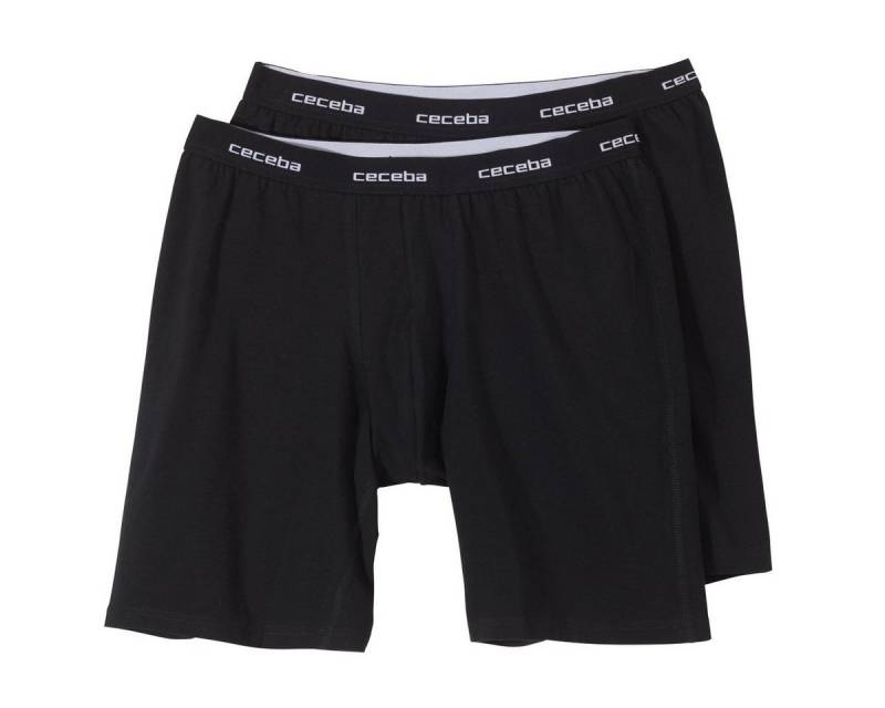 CECEBA Retro Pants Ceceba 2er-Pack Pants längeres Bein schwarz XXL (Packung, 2-St., 2er-Pack) von CECEBA