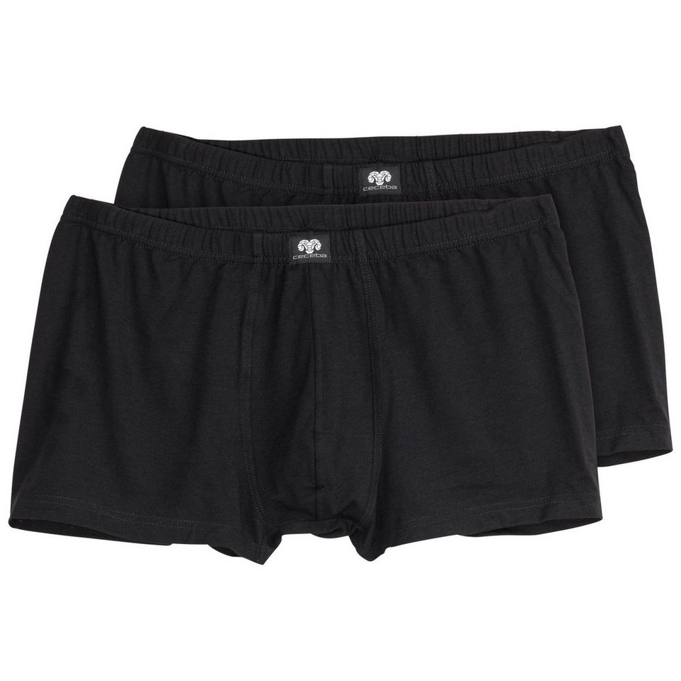 CECEBA Retro Pants Ceceba Doppelpack Übergrößen Stretch-Pants schwarz (Packung, 2-St., 2er-Pack) von CECEBA