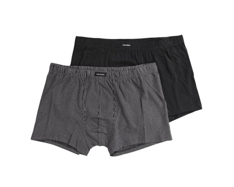 CECEBA Retro Pants Ceceba Doppelpack Stretch-Pants XXL schwarz/gestreift (Packung, 2-St., 2er-Pack) von CECEBA
