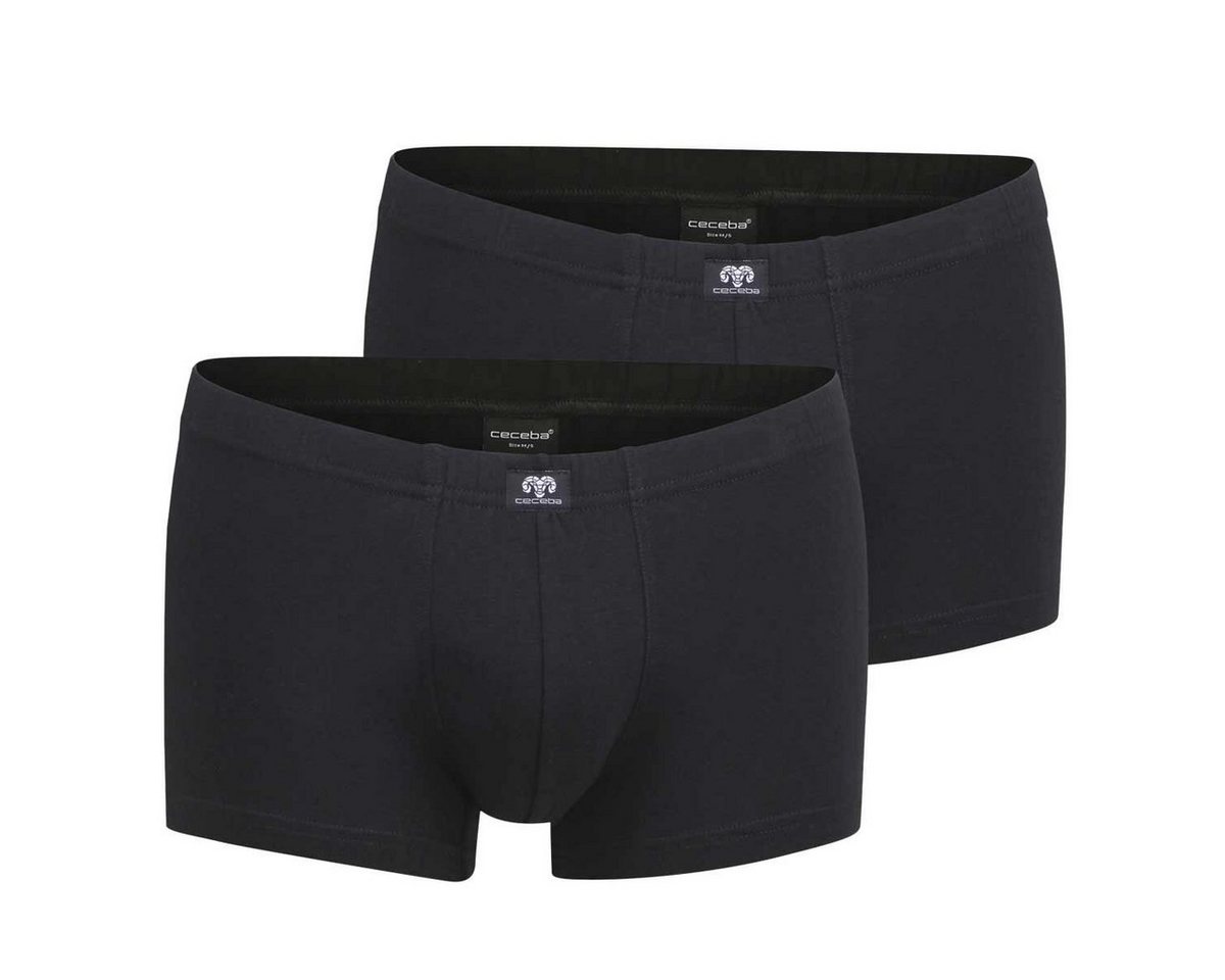 CECEBA Retro Pants Ceceba 2er-Pack Unterbauch-Stretch-Pants XXL schwarz (Packung, 2-St., 2er-Pack) von CECEBA