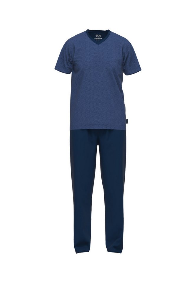 CECEBA Schlafanzug Pyjama, V-A., offen blau-dunkel-Minimal CECEBA Schlafanzug Pyjama, V-A., offen blau-dunkel-Minimal von CECEBA