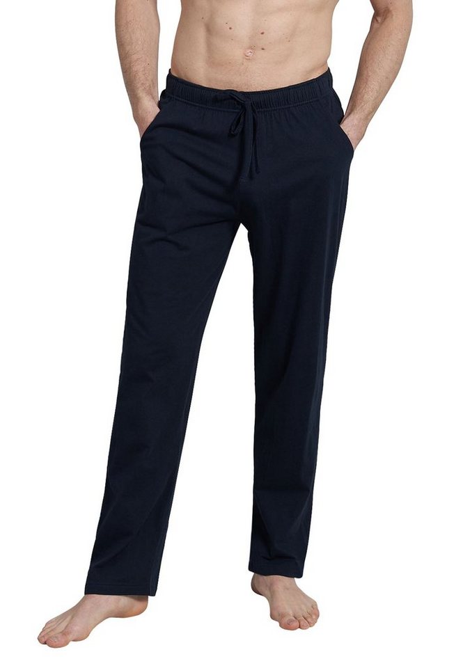 CECEBA Schlafhose CECEBA Herren Lange-Hose blau (1-tlg) von CECEBA