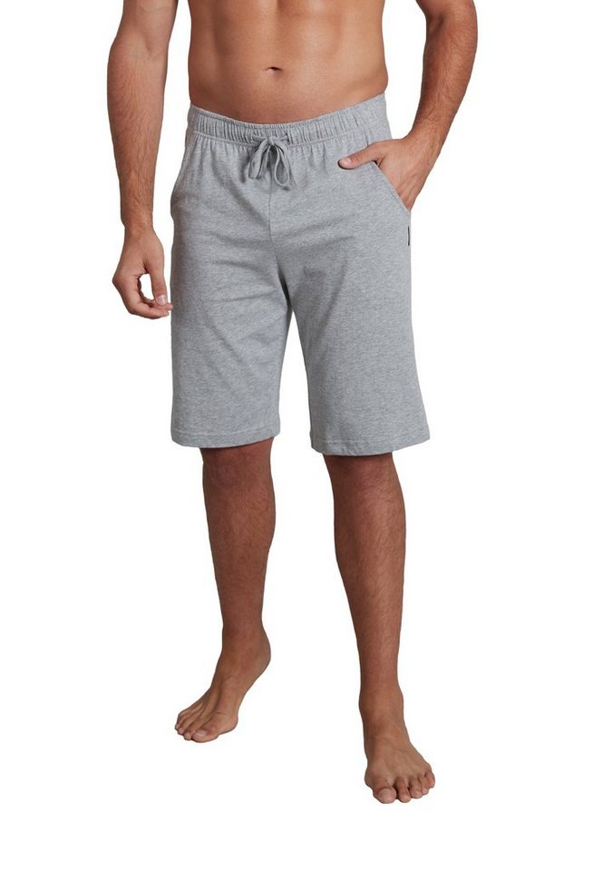 CECEBA Schlafhose CECEBA Herren Bermuda grau uni (1-tlg) von CECEBA