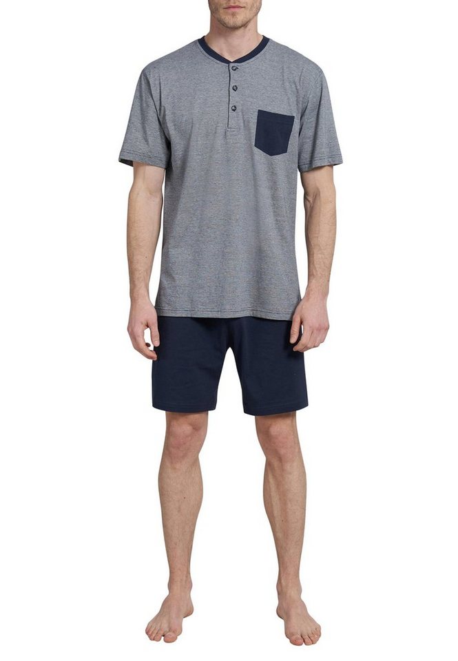CECEBA Shorty CECEBA Herren Shorty blau melange (1 tlg) von CECEBA